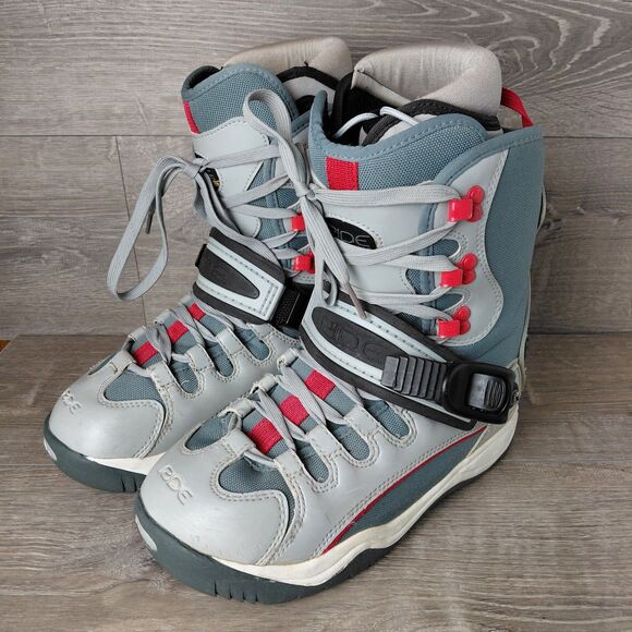 Men\'s Gray and Red Snowboard Boots main image 11